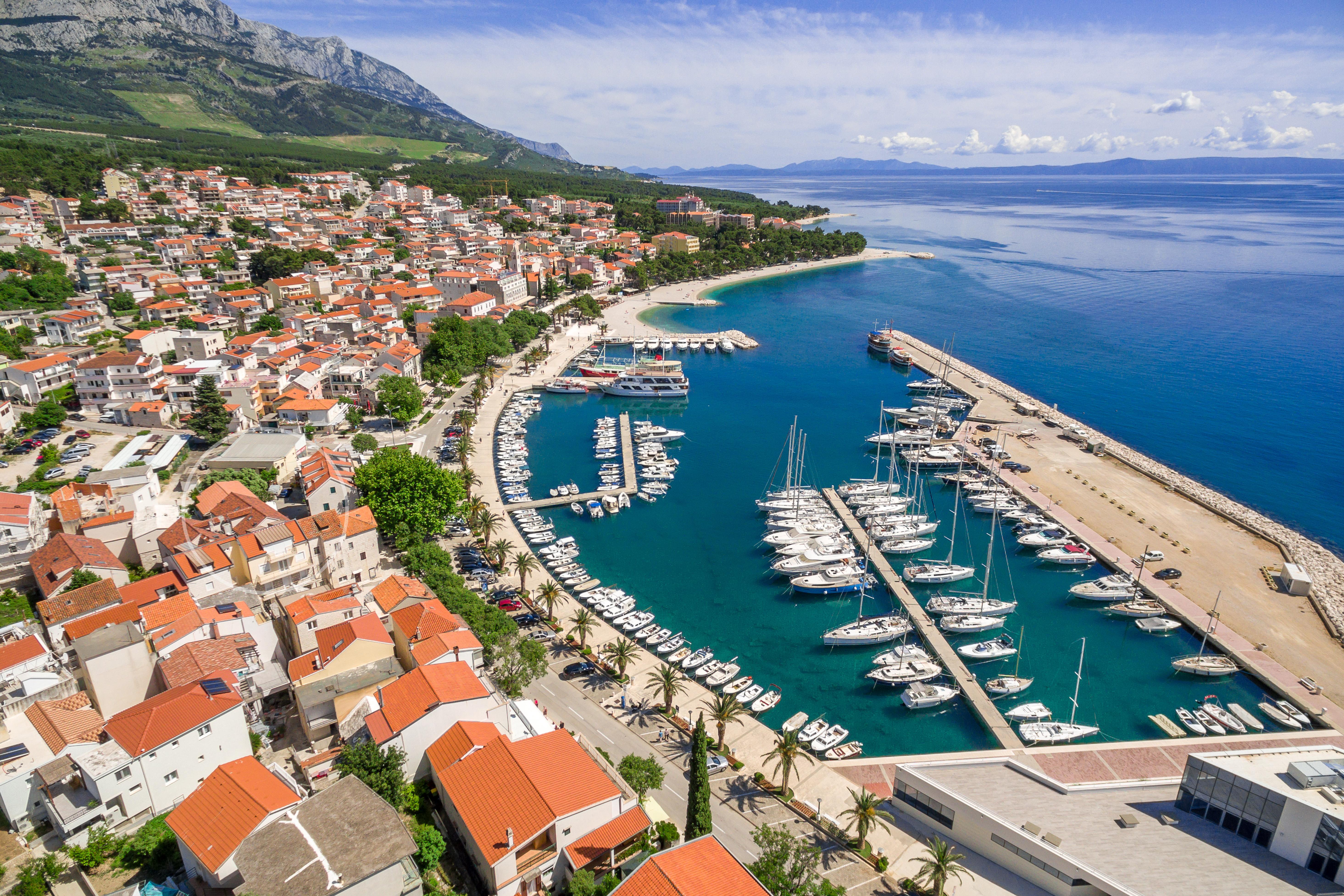 فندق كرواتيا Baška Voda المظهر الخارجي الصورة