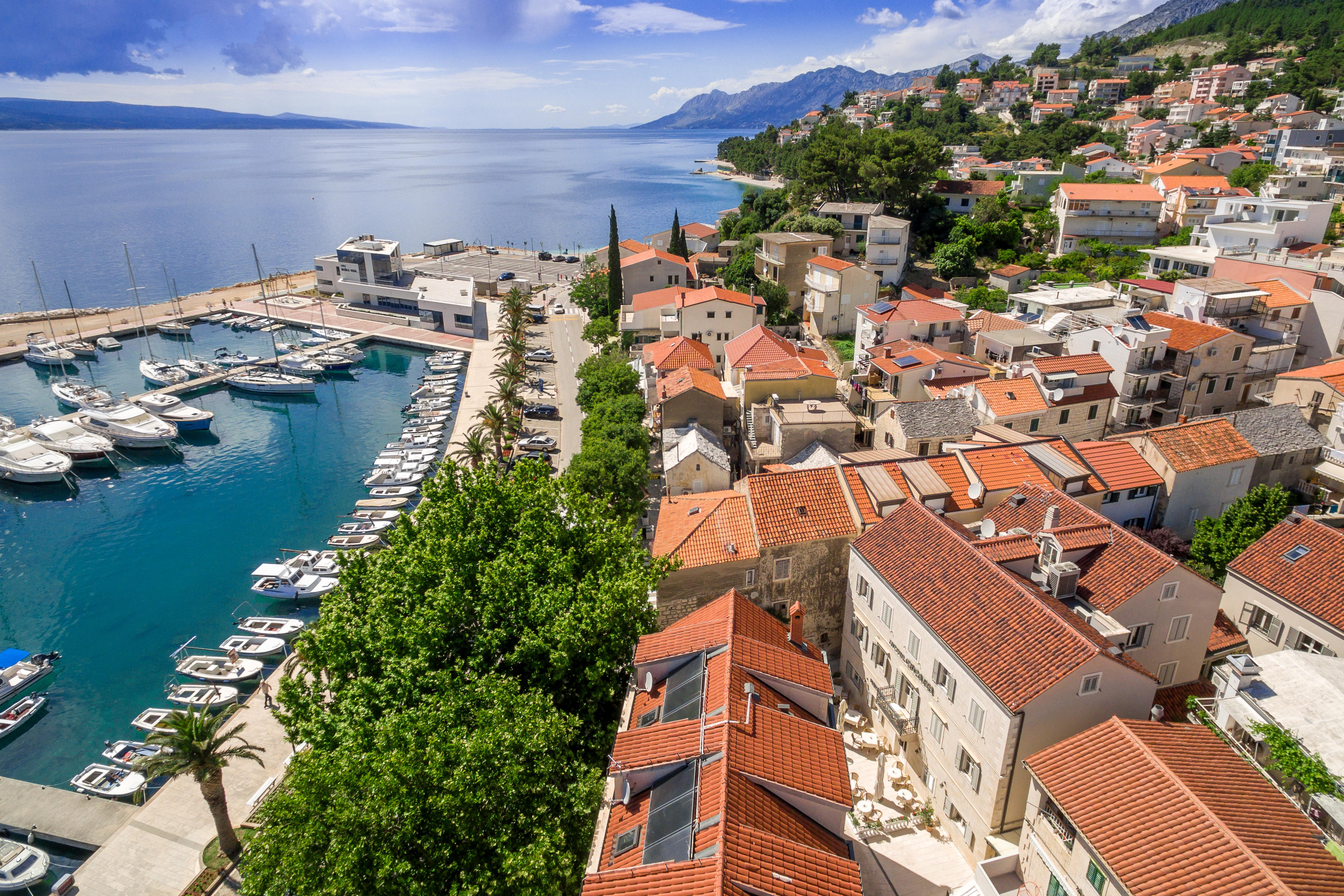 فندق كرواتيا Baška Voda المظهر الخارجي الصورة